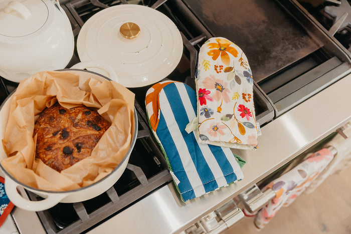 Ester: 2 Oven Mitt + 1 Pot Pad Bundle Pack