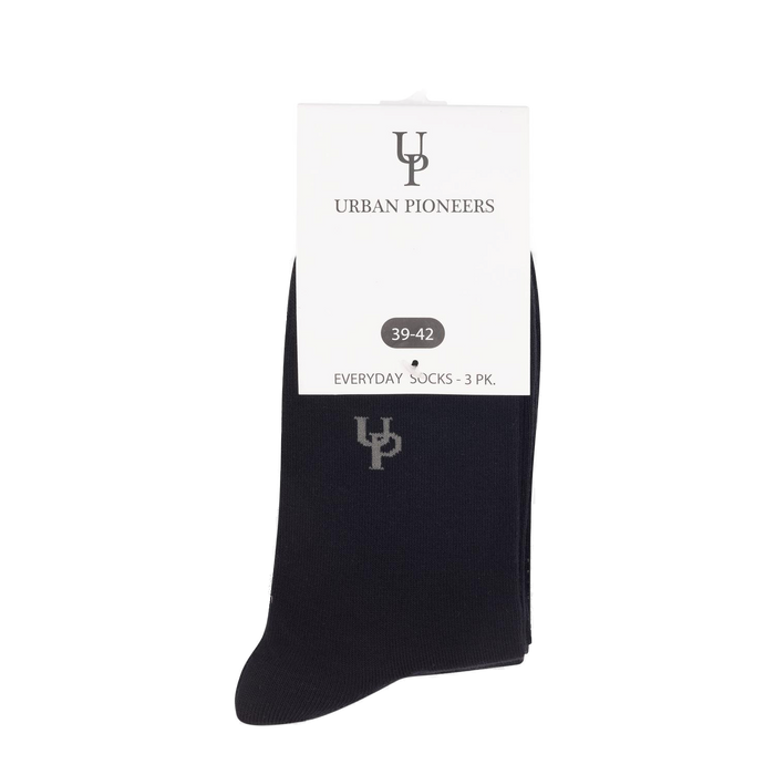 Urban Pioneers Uni Everyday Socks SOCKS BLACK