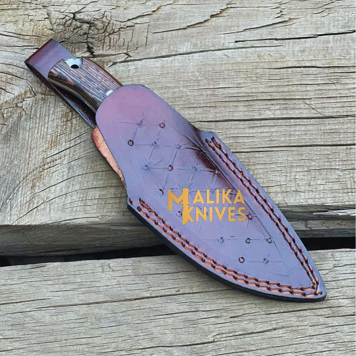 Experience Unmatched Precision with the Handmade Skinner Knife with Wenge Handle - RFE Marketing Ventures
