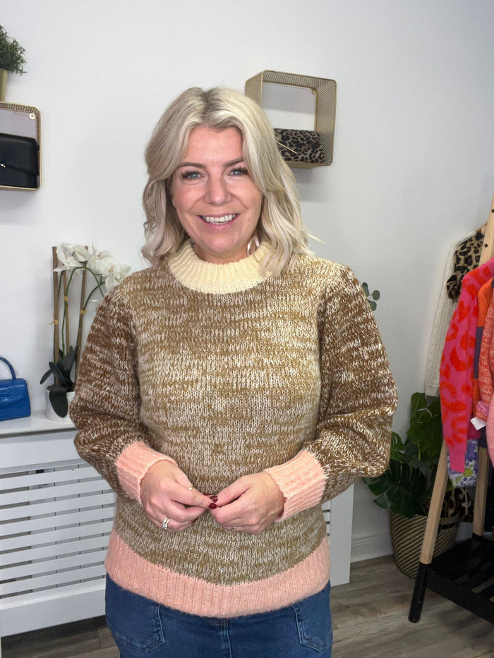 Felisia High Neck Jumper (Dijon)