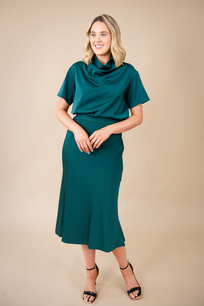 Fiadh Skirt (Green) Curve