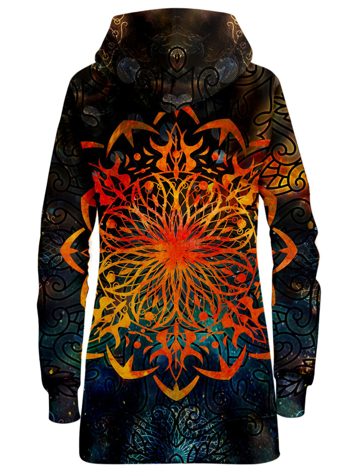 Fire Ornament Hoodie Dress MCAshe Spiritual Art Epic Hoodie