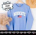 Flag Words-CHOOSE YOUR SAYING– Crewneck