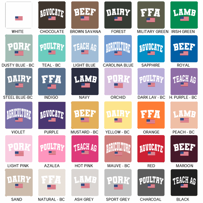 Flag Words-CHOOSE YOUR SAYING– Hoodie
