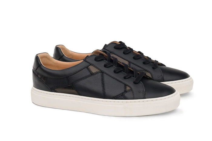 Moral Code Flint Women's Upcycled Sneaker -Black Multi-6.5 #color_black-multi