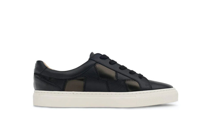 Moral Code Flint Women's Upcycled Sneaker - #color_black-multi