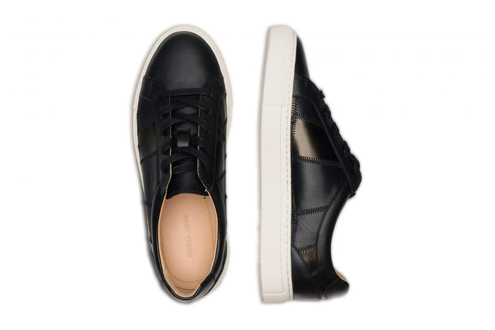 Moral Code Flint Women's Upcycled Sneaker - #color_black-multi