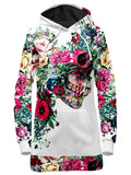 Floral Dorian Hoodie Dress Riza Peker Epic Hoodie
