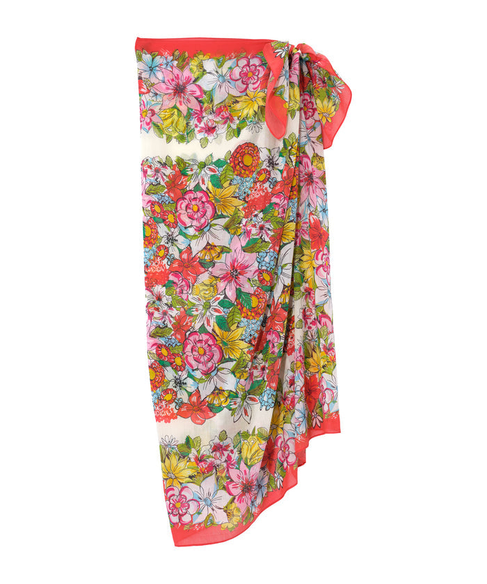 Floral Sarong in color multi