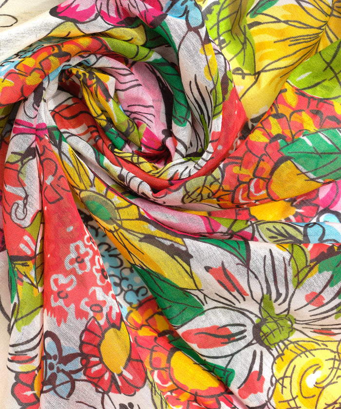 Floral Sarong in color multi