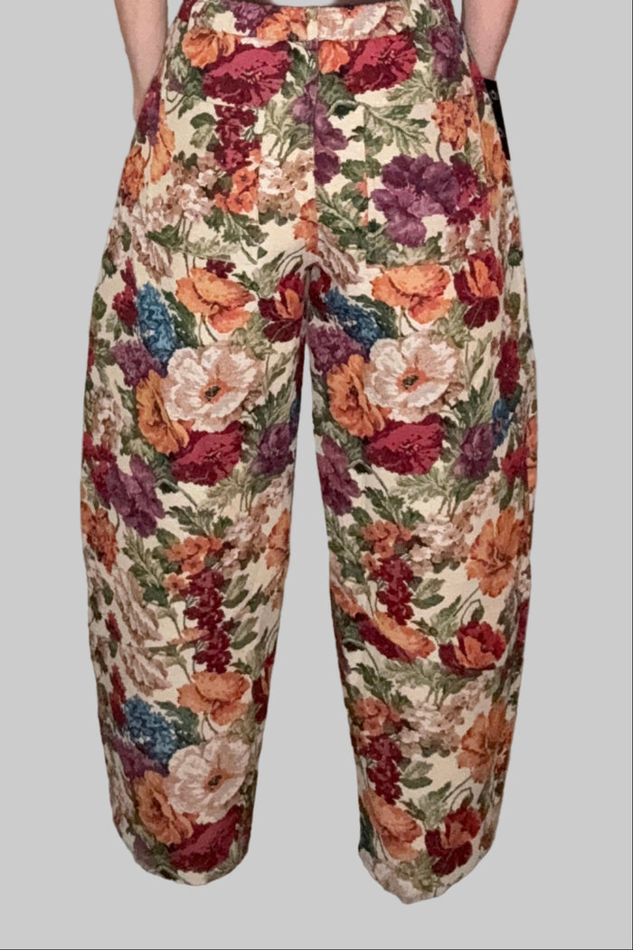Style the Flower Barrel Pants exclusively at Born To Glam