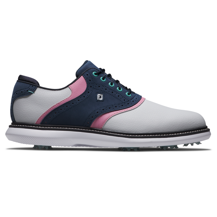 FOOTJOY MENS NEW WAVE TRADITIONS SPIKED GOLF SHOES 25