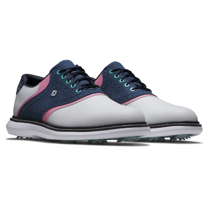 FOOTJOY MENS NEW WAVE TRADITIONS SPIKED GOLF SHOES 25