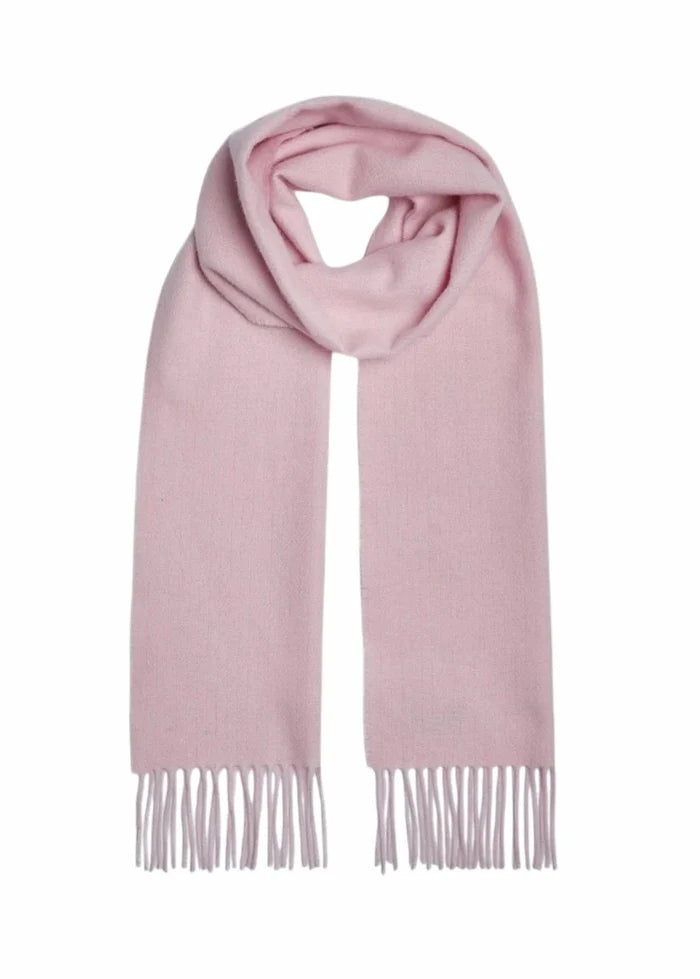 Foxford Lambswool Scarf | Solid Petal