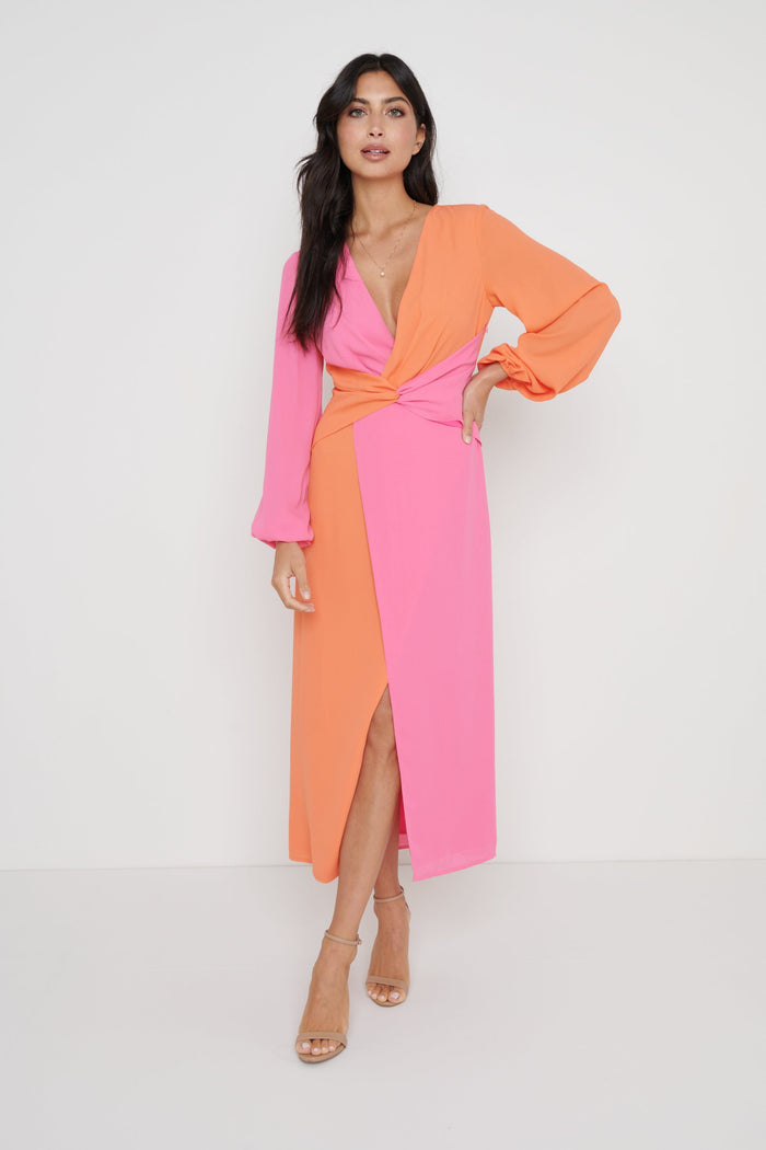 Freida Backless Dress (Multi)