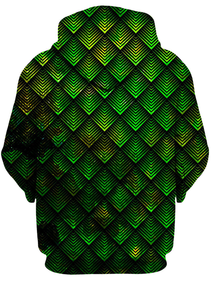 Galactic Dragon Scale Green Unisex Hoodie Noctum X Truth Epic Hoodie