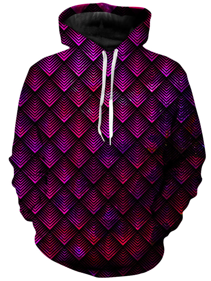 Galactic Dragon Scale Pink Unisex Hoodie Noctum X Truth Epic Hoodie