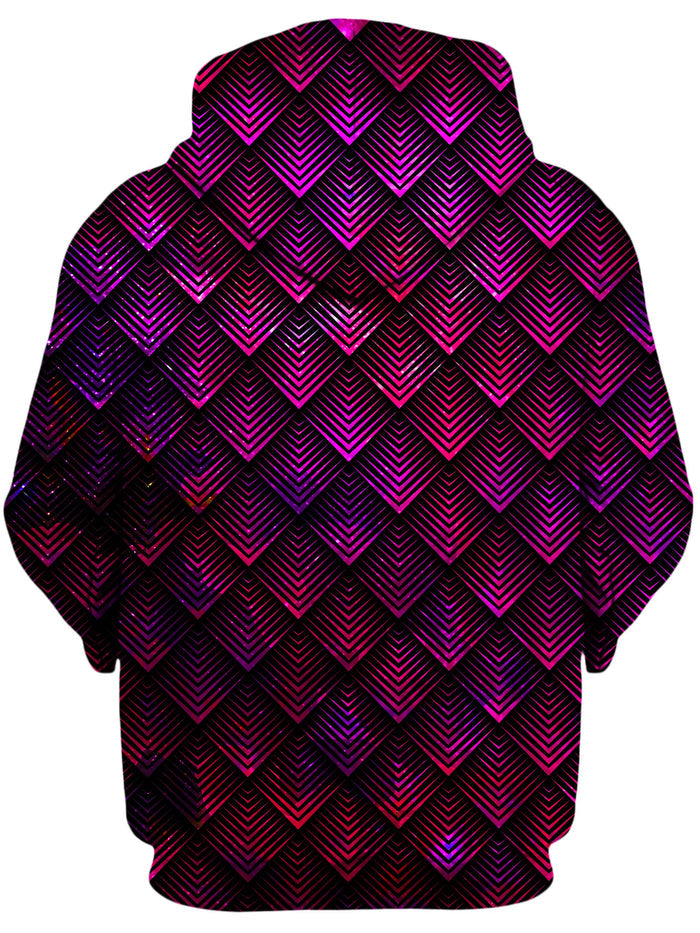 Galactic Dragon Scale Pink Unisex Hoodie Noctum X Truth Epic Hoodie