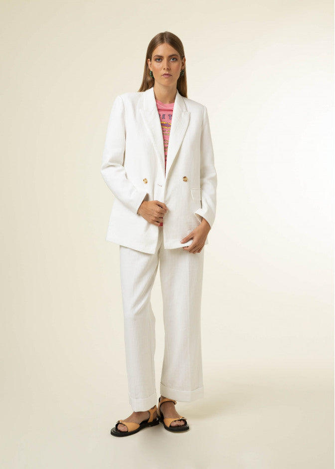 Garance Blazer (White)