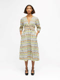 Georgia Dress (Cloud Dancer Multi)