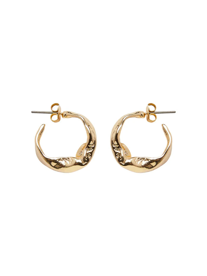 GIA HOOP EARRINGS (GOLD)