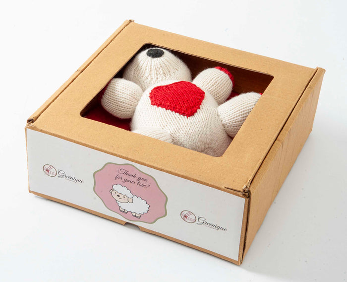 Gift Set of 2 (Blanket with Panda Bear) | 100% Organic Wool & Cotton - Mojopanda Organic  Store