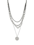 GINA COMBI NECKLACE (SILVER)