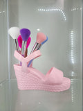 Glam Wedge Shoe Brush Holder - Step Into Style! - RFE Marketing Ventures
