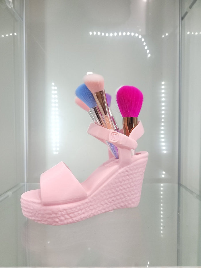Glam Wedge Shoe Brush Holder - Step Into Style! - RFE Marketing Ventures
