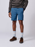 Aubin Washed Cobalt Glebe Sweat Short | Sweat Shorts