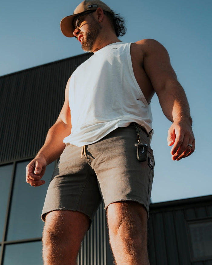 GOAT SHORTS - GREY