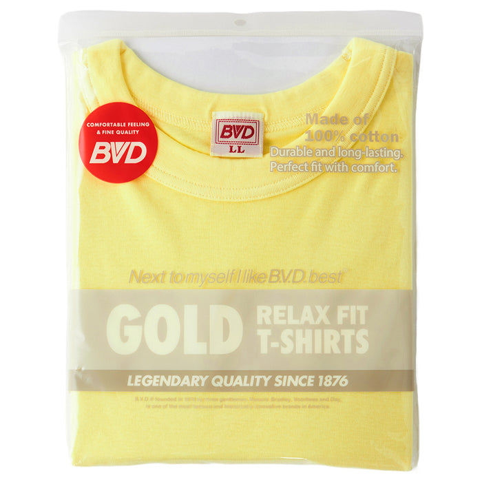 GOLD RELAX FIT COLOR T-SHIRTS