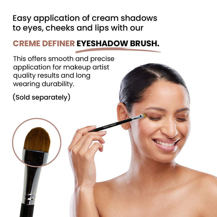 Golden Apricot Any Wear Creme - A Waterproof Multi-tasking creme to powder product for eyes, cheeks & lips. Can be worn anywhere - RFE Marketing Ventures