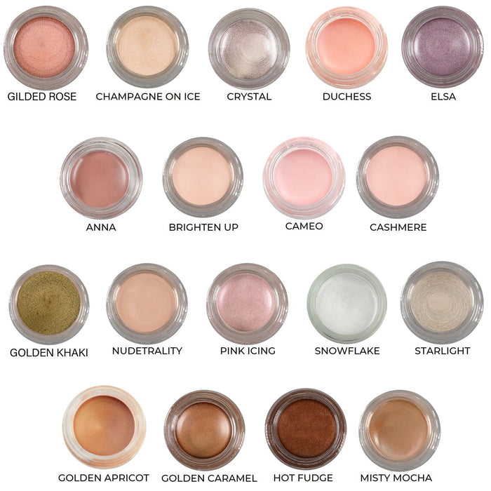 Golden Apricot Any Wear Creme - A Waterproof Multi-tasking creme to powder product for eyes, cheeks & lips. Can be worn anywhere - RFE Marketing Ventures