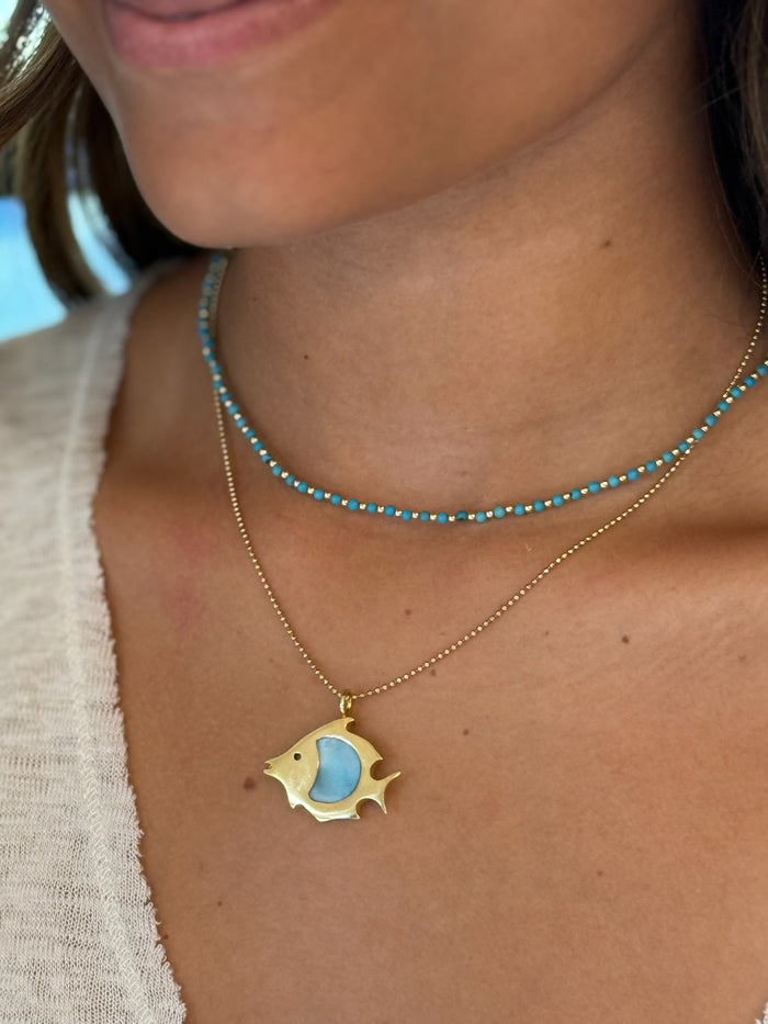 Gracen Beaded Necklace