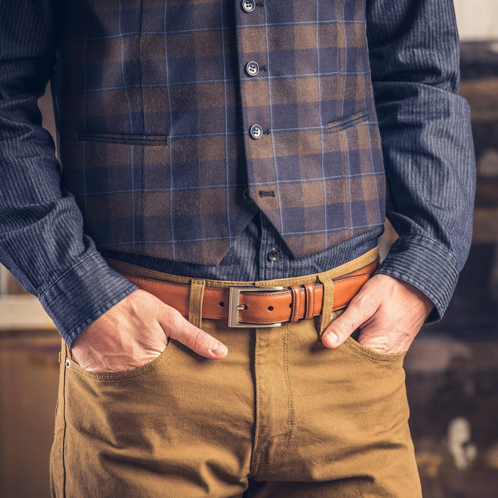 Moral Code Grant Belt - #color_cognac-leather