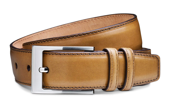 Moral Code Grant Belt - #color_oak-leather