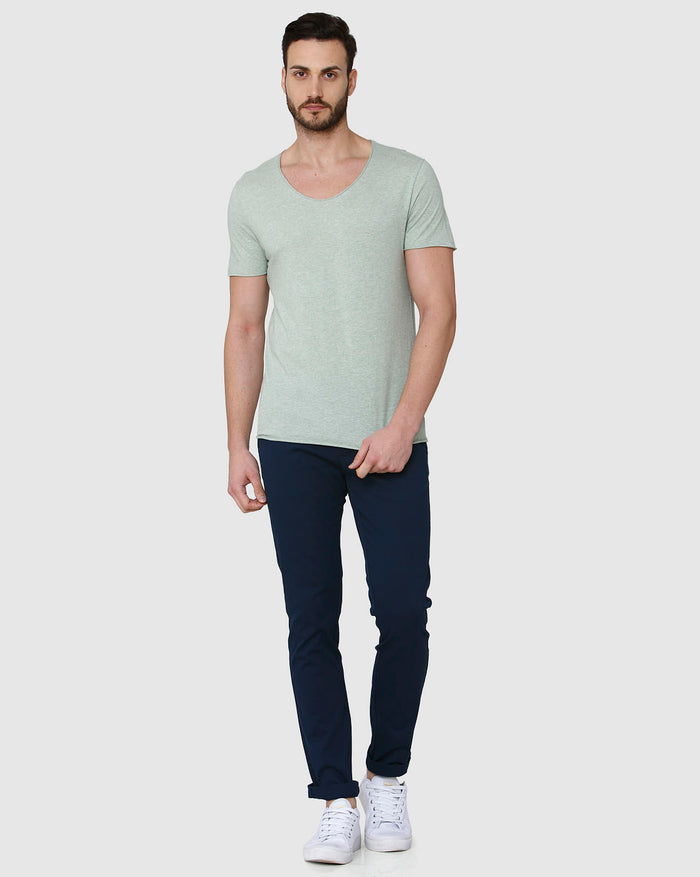 Green Crew Neck T-Shirt