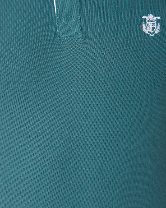 Green Polo Neck T-Shirt