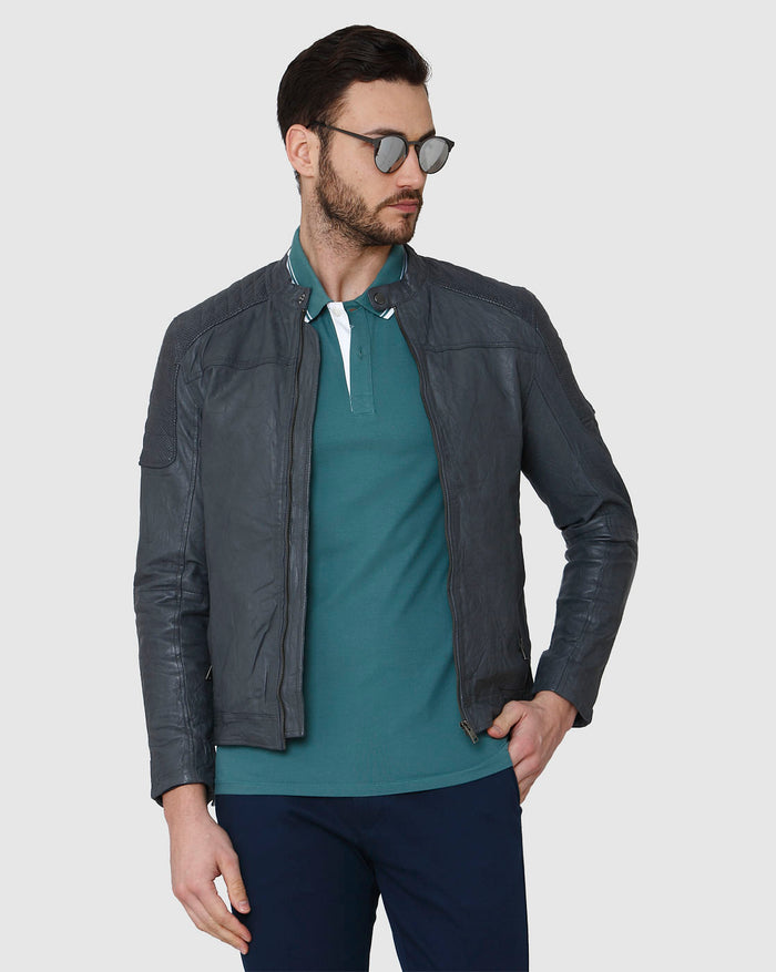 Green Polo Neck T-Shirt
