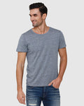 Grey Crew Neck T-Shirt