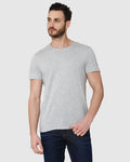 Grey Crew Neck T-Shirt