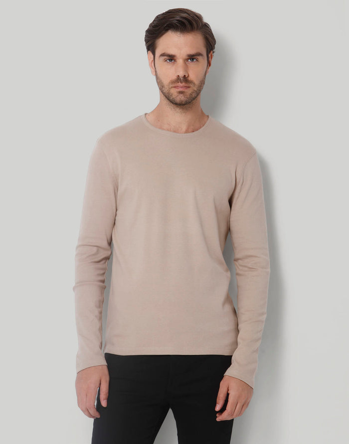 Grey Crew Neck T-Shirt
