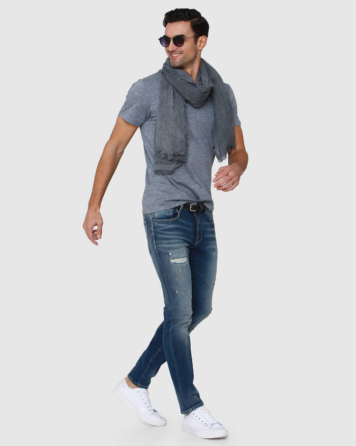 Grey Crew Neck T-Shirt