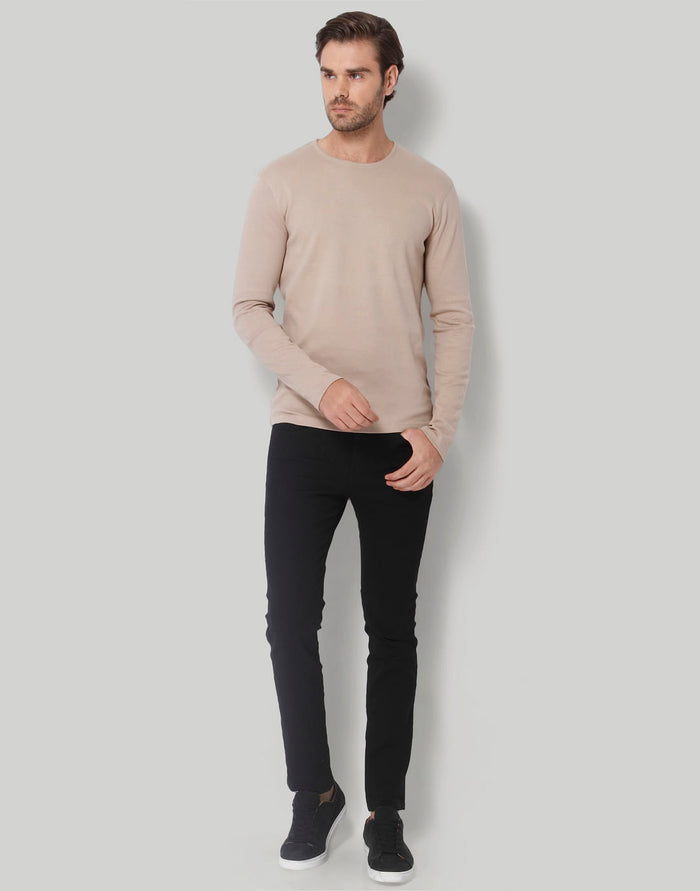 Grey Crew Neck T-Shirt