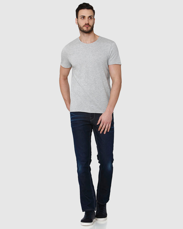 Grey Crew Neck T-Shirt