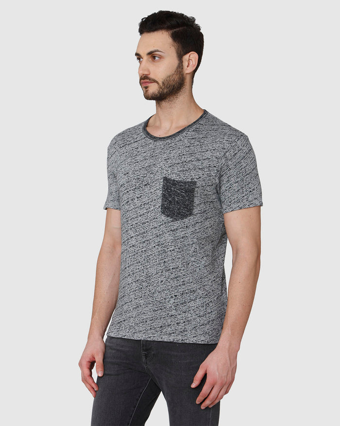 Grey Crew Neck T-Shirt