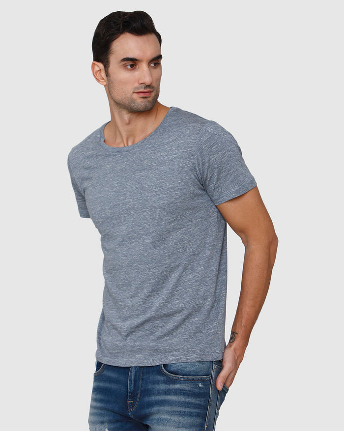 Grey Crew Neck T-Shirt