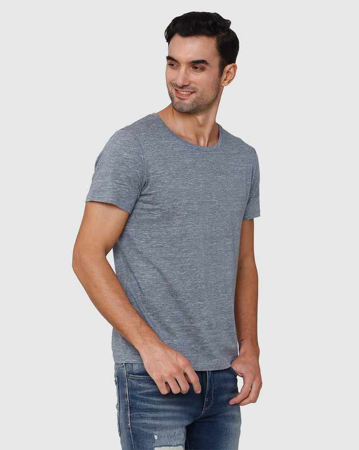 Grey Crew Neck T-Shirt