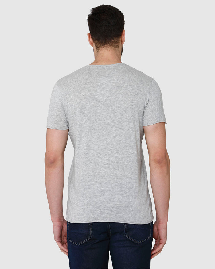 Grey Crew Neck T-Shirt